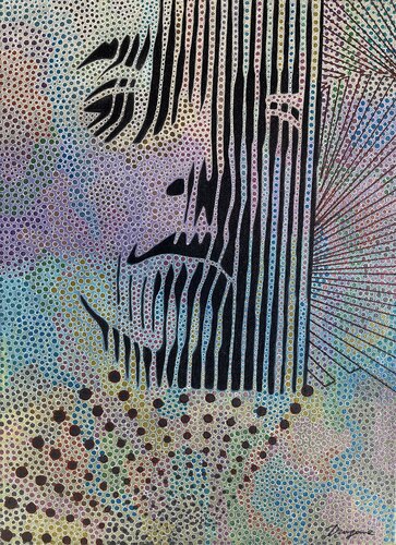 Encoded Presence by Dragana Olah, Drawing for Sale on Select