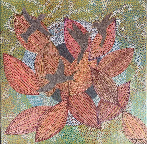 Wings Over Still Waters by Dragana Olah, Drawing for Sale on Select