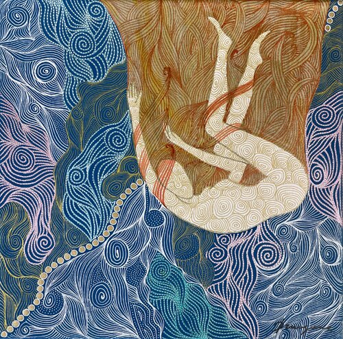 Falling into Becoming von Dragana Olah, Zeichnungen kaufen auf Select
