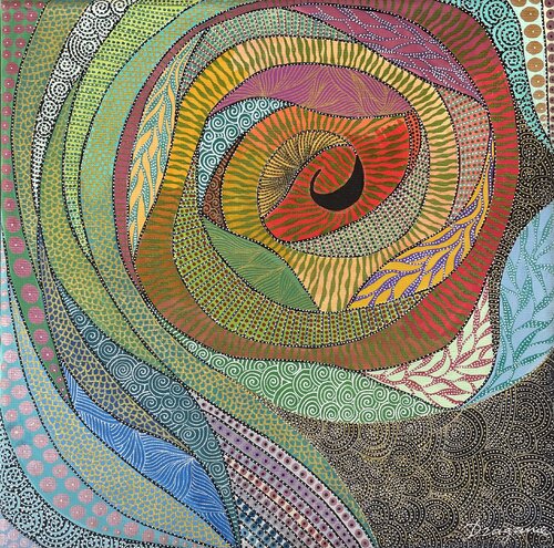 Serpent Within von Dragana Olah, Zeichnungen kaufen auf Select