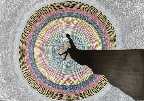 Between Here and Elsewhere von Dragana Olah, Zeichnungen kaufen auf Select