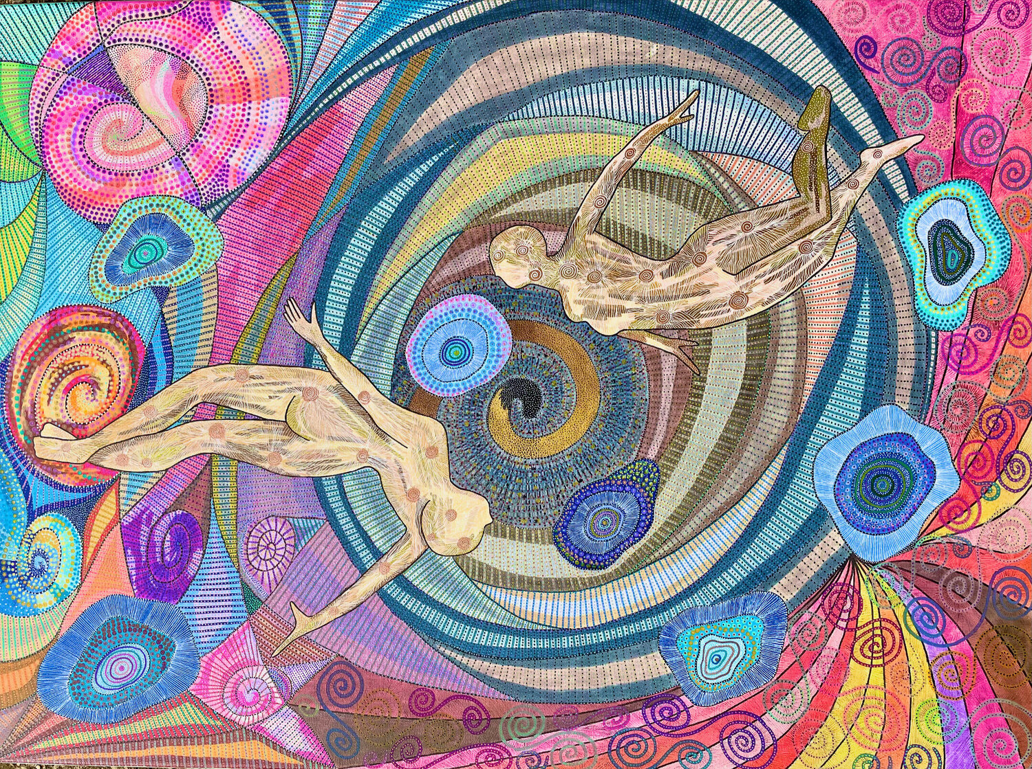 Free Fall Dragana Olah Drawing for sale