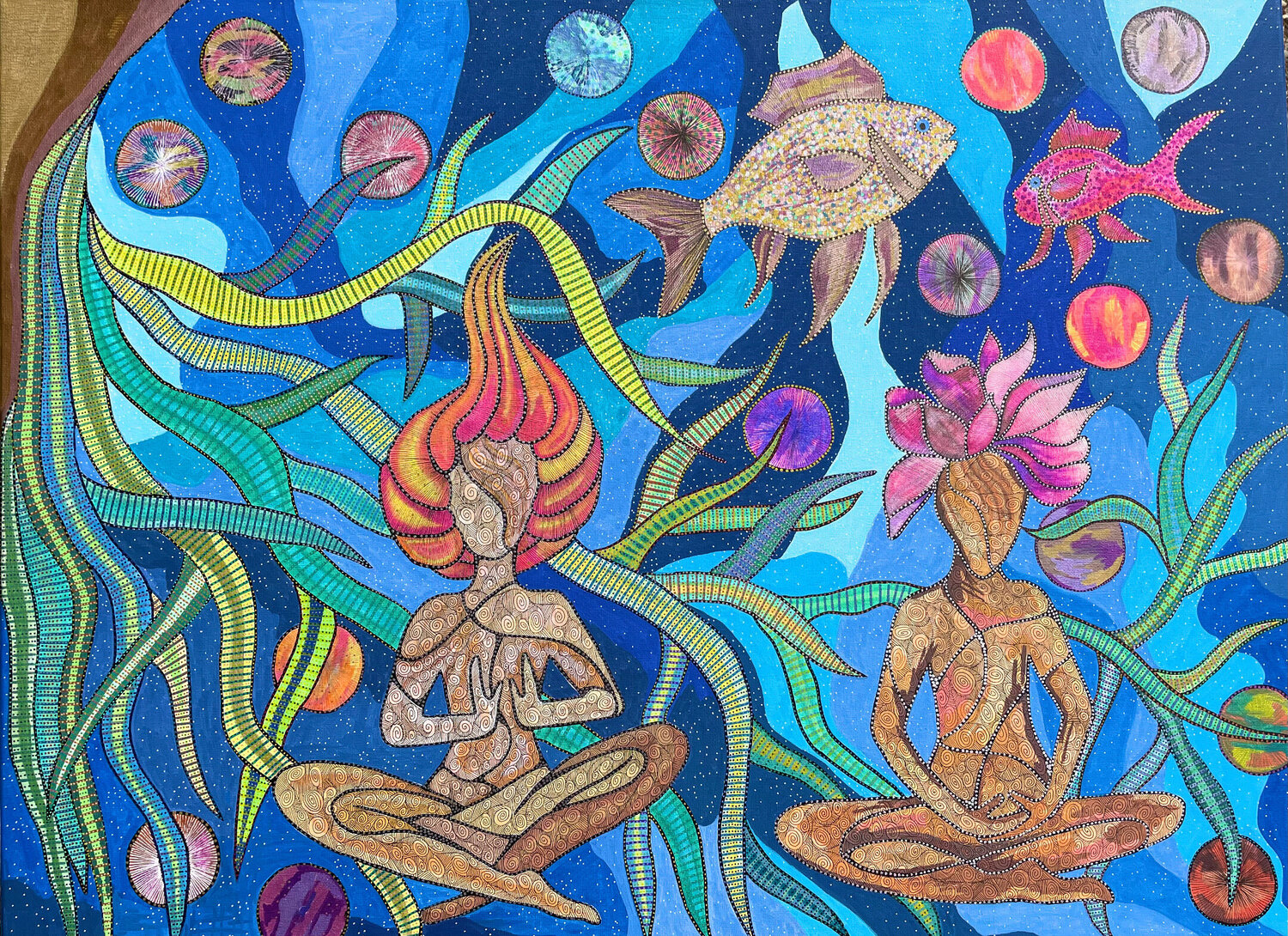 Amphibious Dragana Olah Drawing for sale