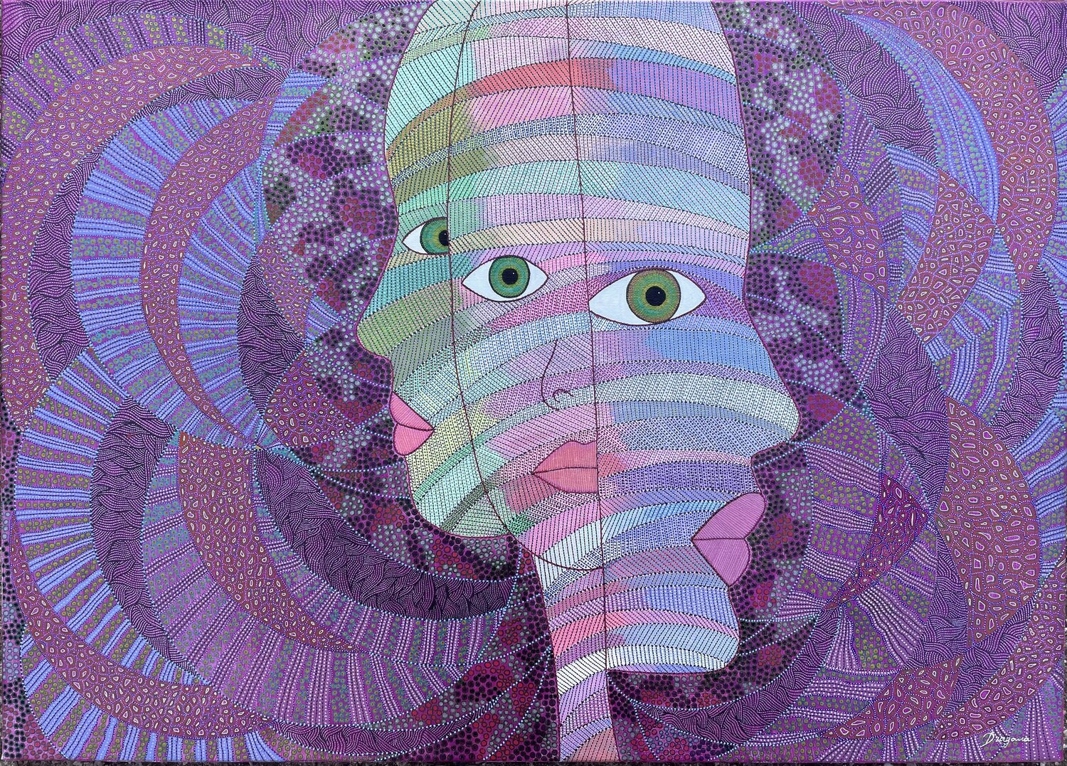 Curse.Promise.Destiny. Dragana Olah Drawing for sale