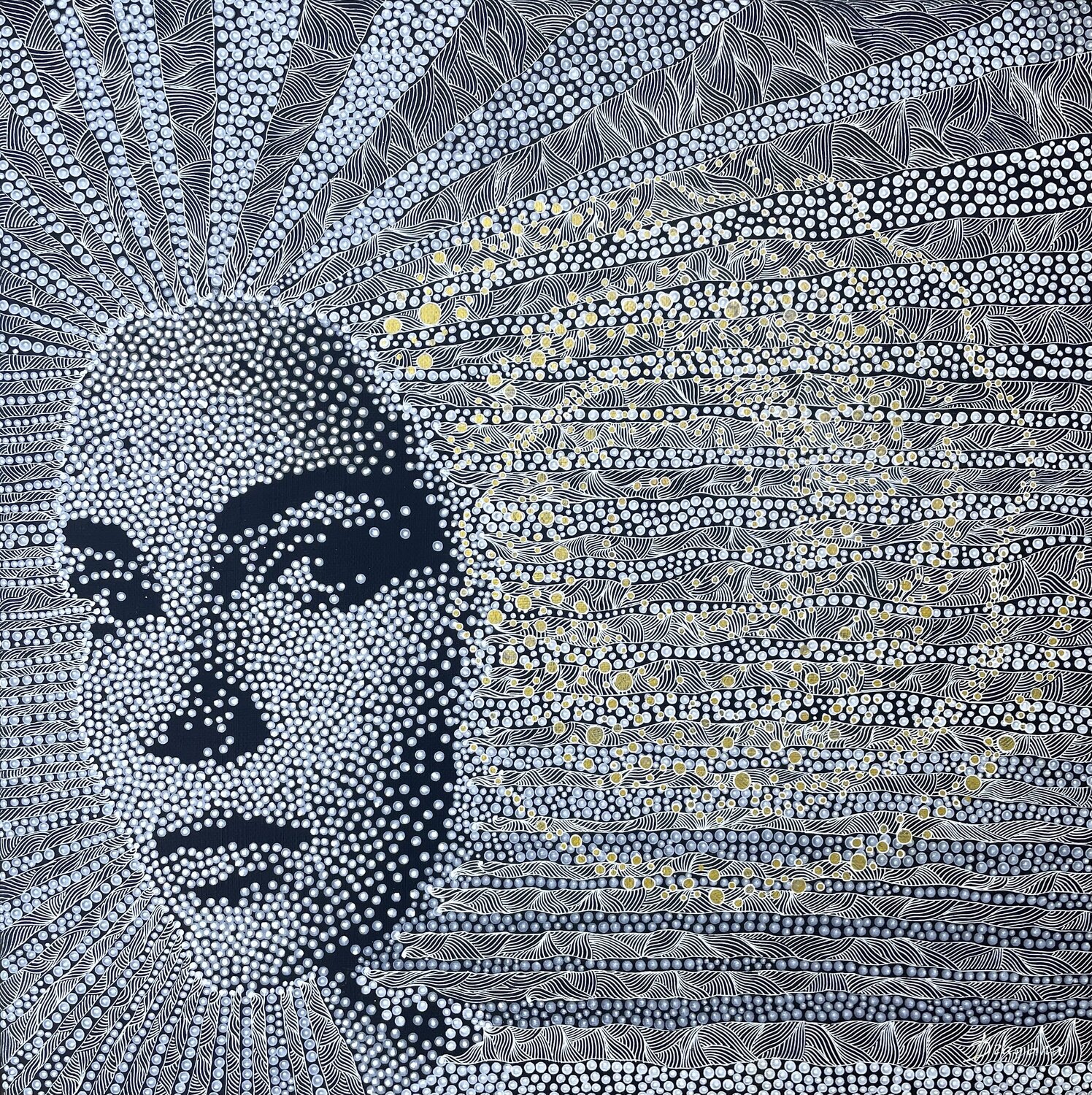 Solar Awakening Dragana Olah Drawing for sale