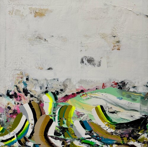 Rainbow crash by Danny Kästner, Painting for Sale on Select