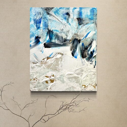 Iced blue by Danny Kästner, Painting for Sale on Select