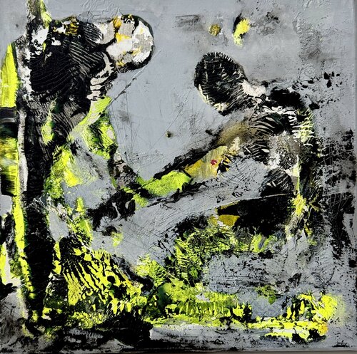 Fight for Love 2 ( broken hearts for you and me ) by Danny Kästner, Painting for Sale on Select