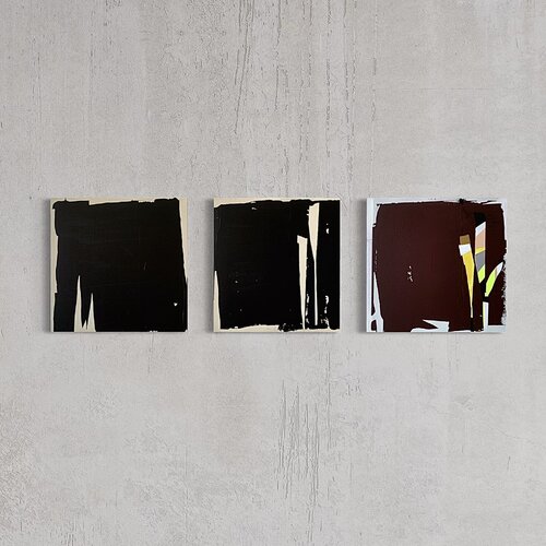 Re:blocked ( group of 3 ) by Danny Kästner, Painting for Sale on Select