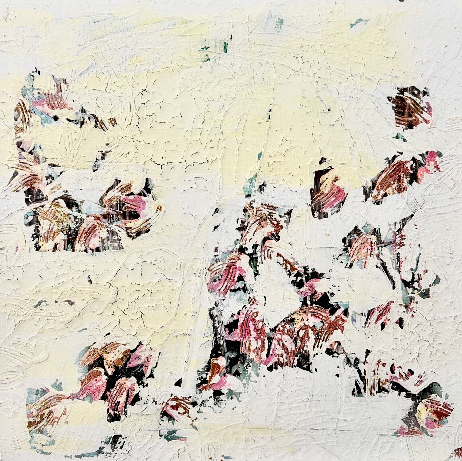 Sakura. Broken Flowers. Danny Kästner Original painting for sale