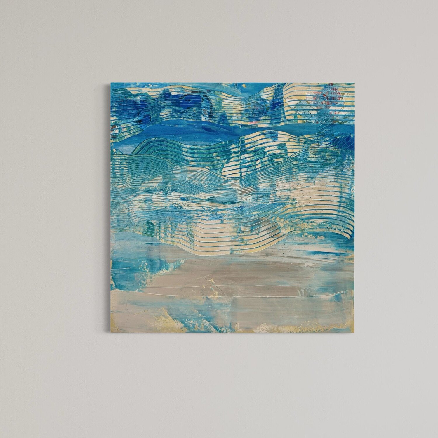 Blue Savannah Danny Kästner Original painting for sale