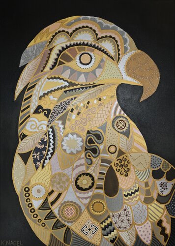 The Eagle Aithon by Katja Nagel, Painting for Sale on Select