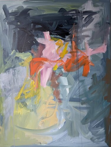 The Only Way Out is Through by Margaret Lipsey, Painting for Sale on Select