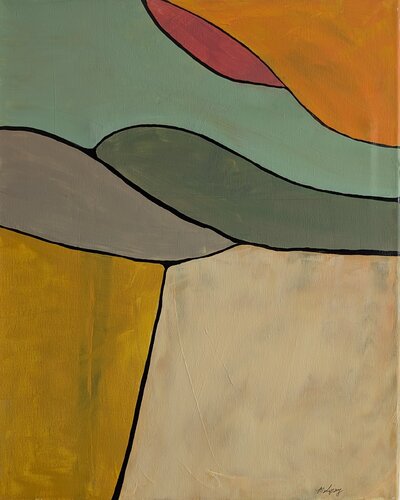 After The Sadness Momentum Returns by Margaret Lipsey, Painting for Sale on Select