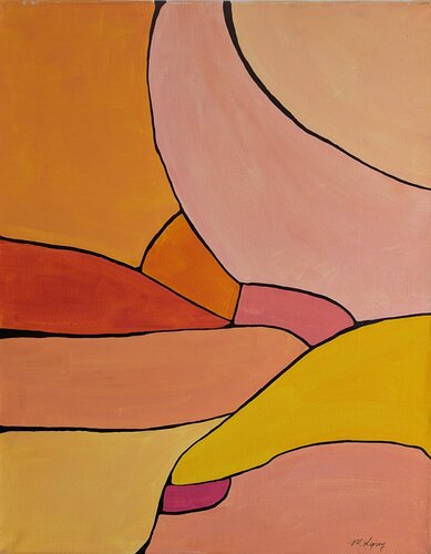 Peach Season by Margaret Lipsey, Painting for Sale on Select