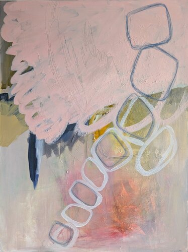 The One I Am Becoming Will Catch Me by Margaret Lipsey, Painting for Sale on Select