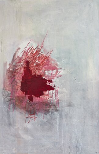 Stability Within The Chaos by Margaret Lipsey, Painting for Sale on Select