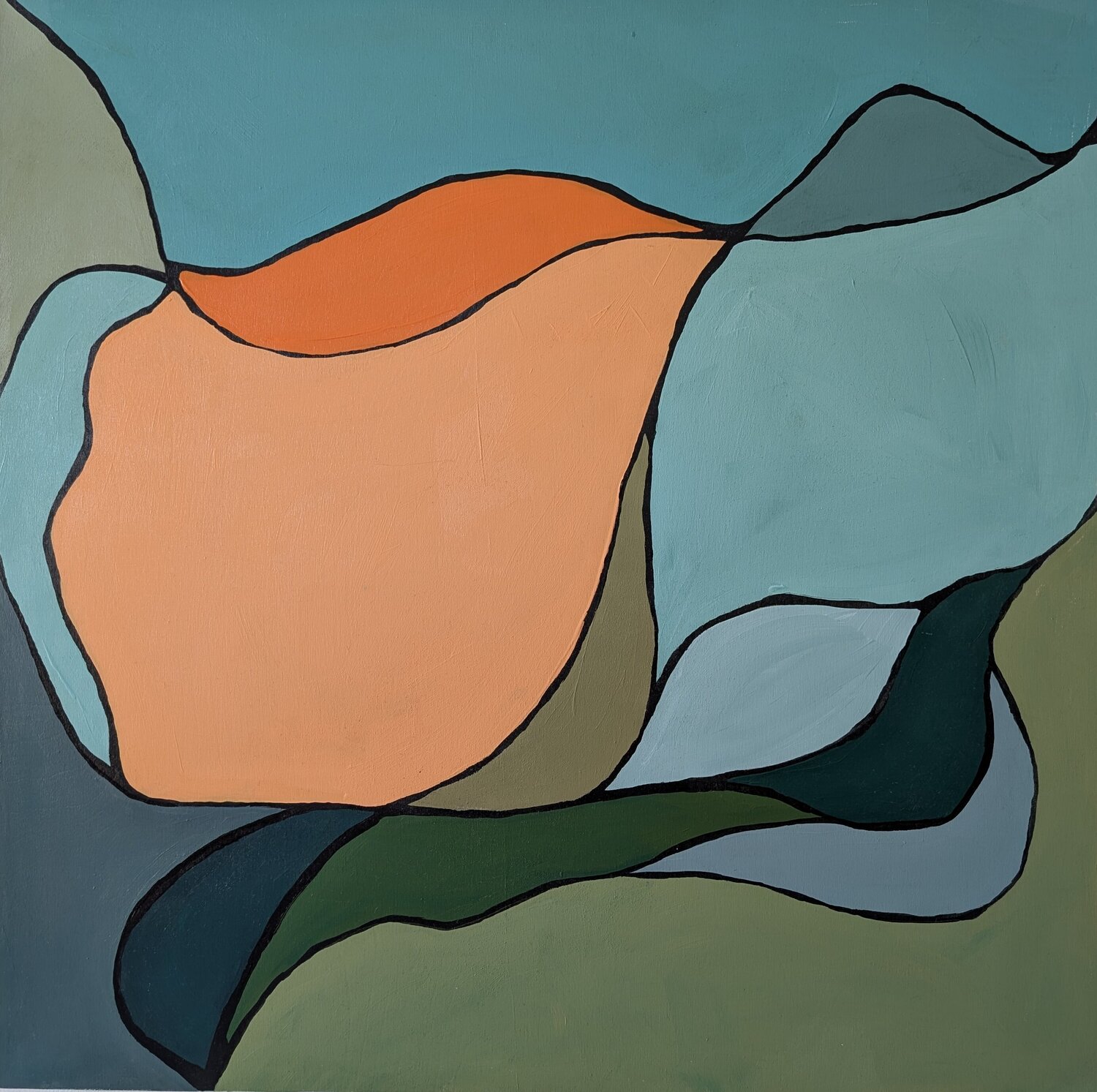 Unvisited Places Margaret Lipsey Original painting for sale