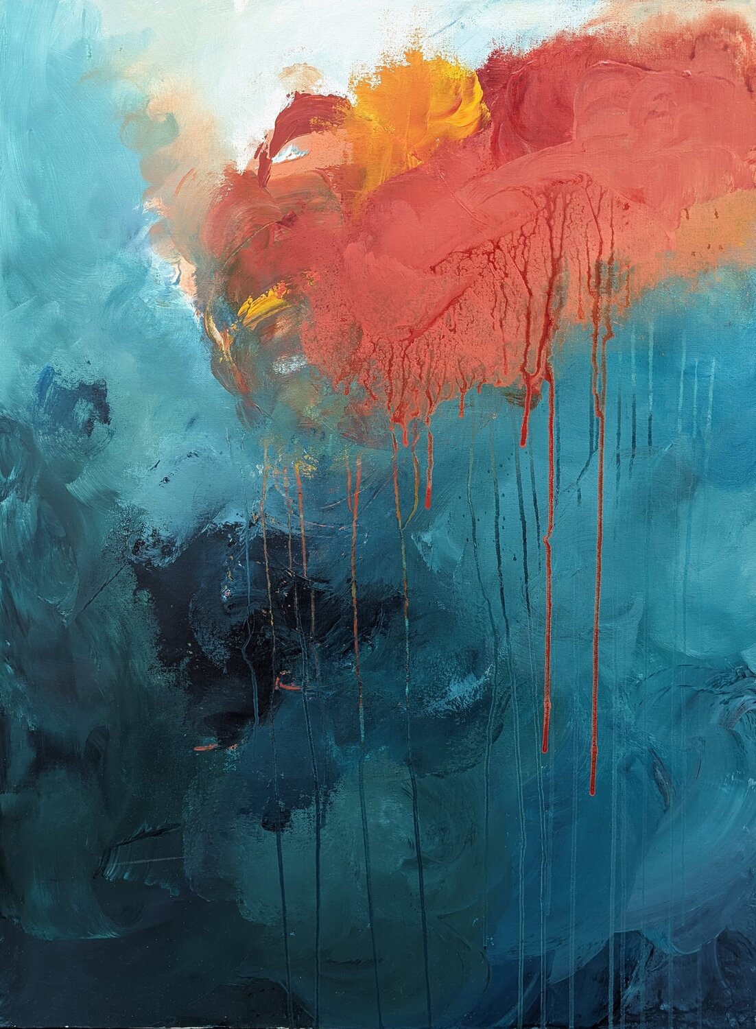My Heart Melts Margaret Lipsey Original painting for sale