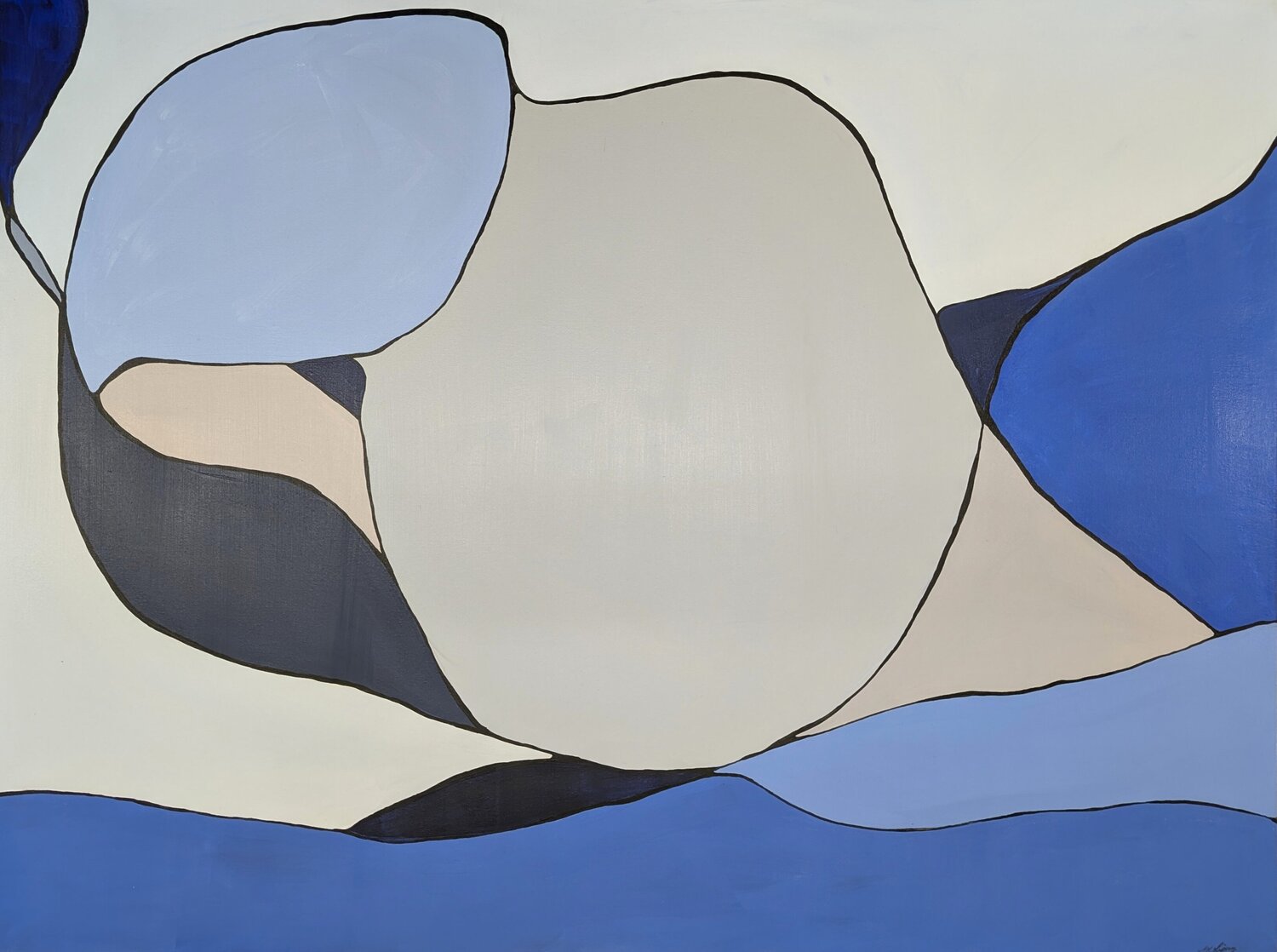 The Many Forms of Water Margaret Lipsey Original painting for sale