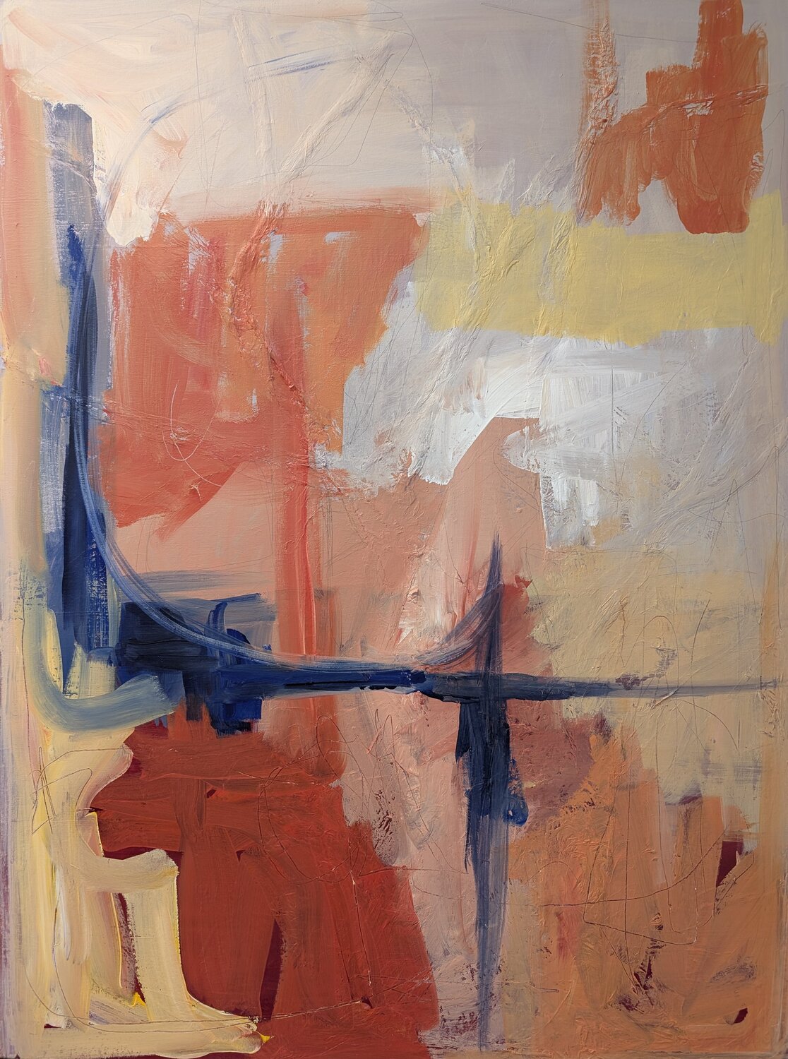 The Point of the Mountain Margaret Lipsey Original painting for sale