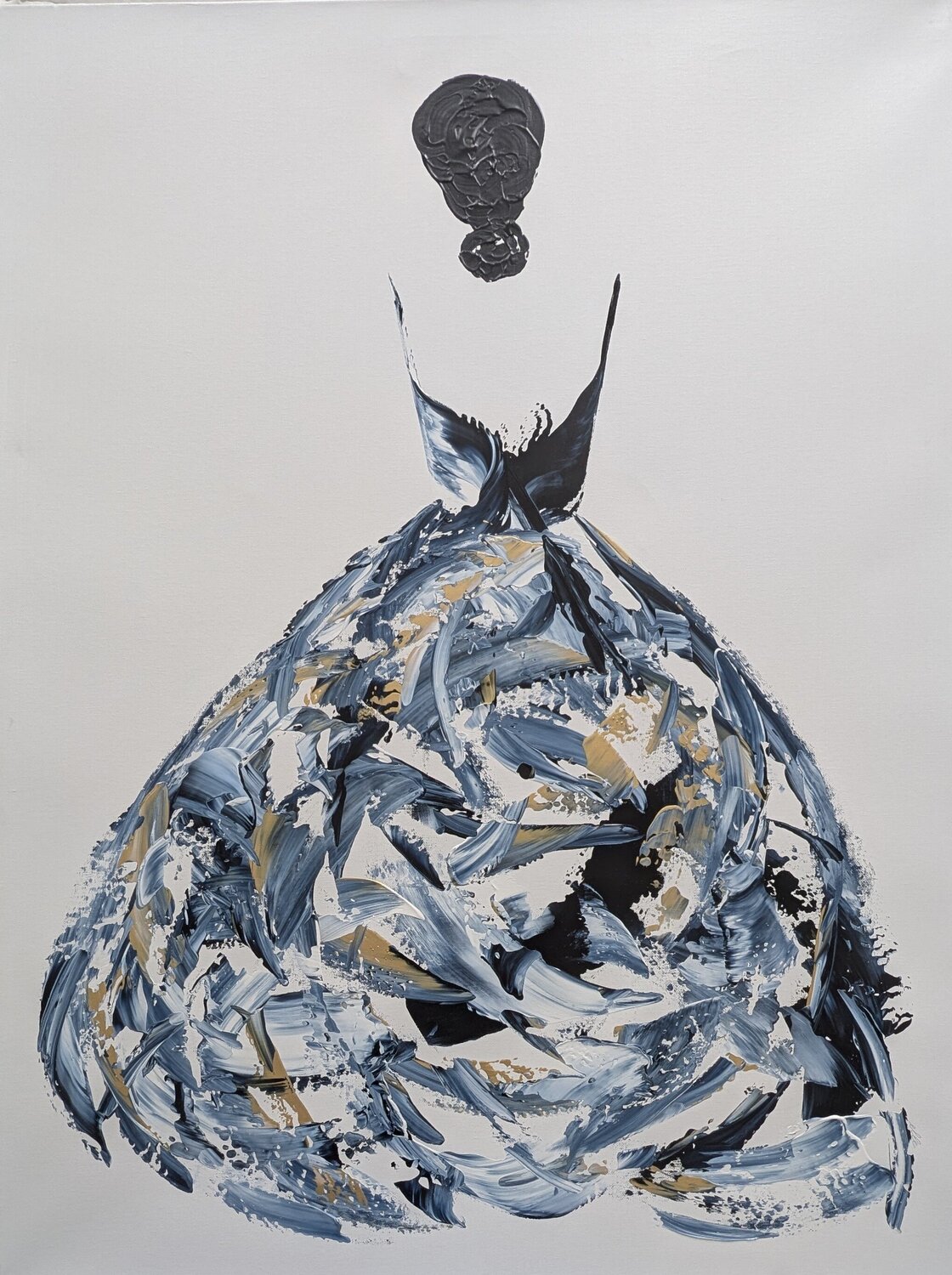 Beatrice 2 Margaret Lipsey Original painting for sale