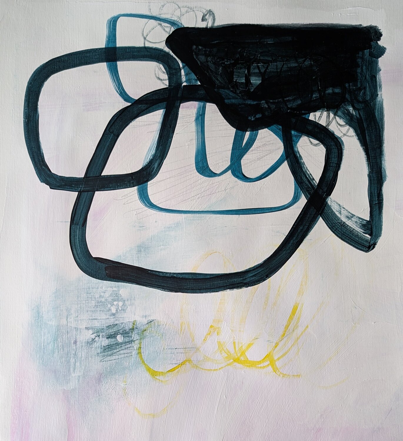 Beyond Daily Life Margaret Lipsey Original painting for sale