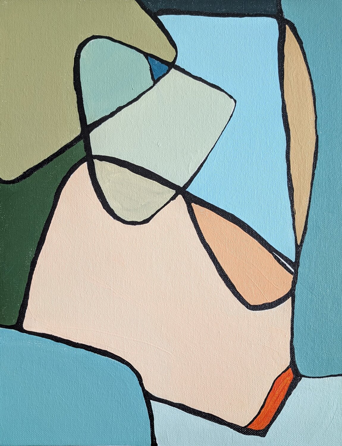 Discoveries on the Trail Margaret Lipsey Original painting for sale