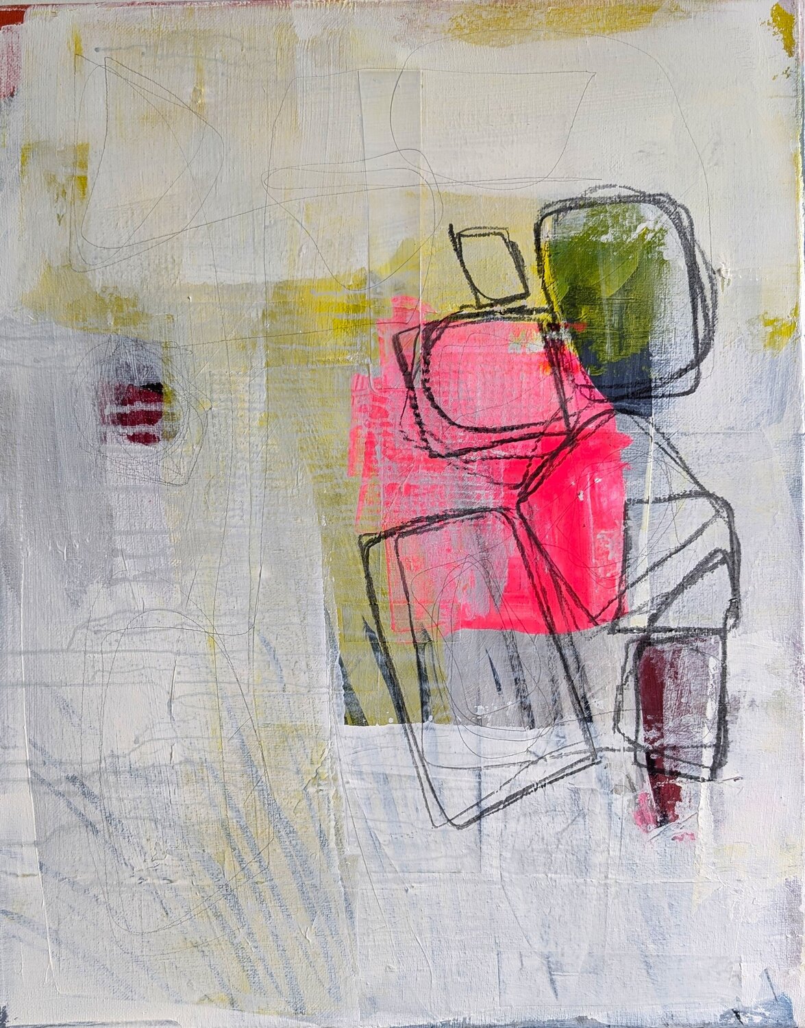Doubts Margaret Lipsey Original painting for sale