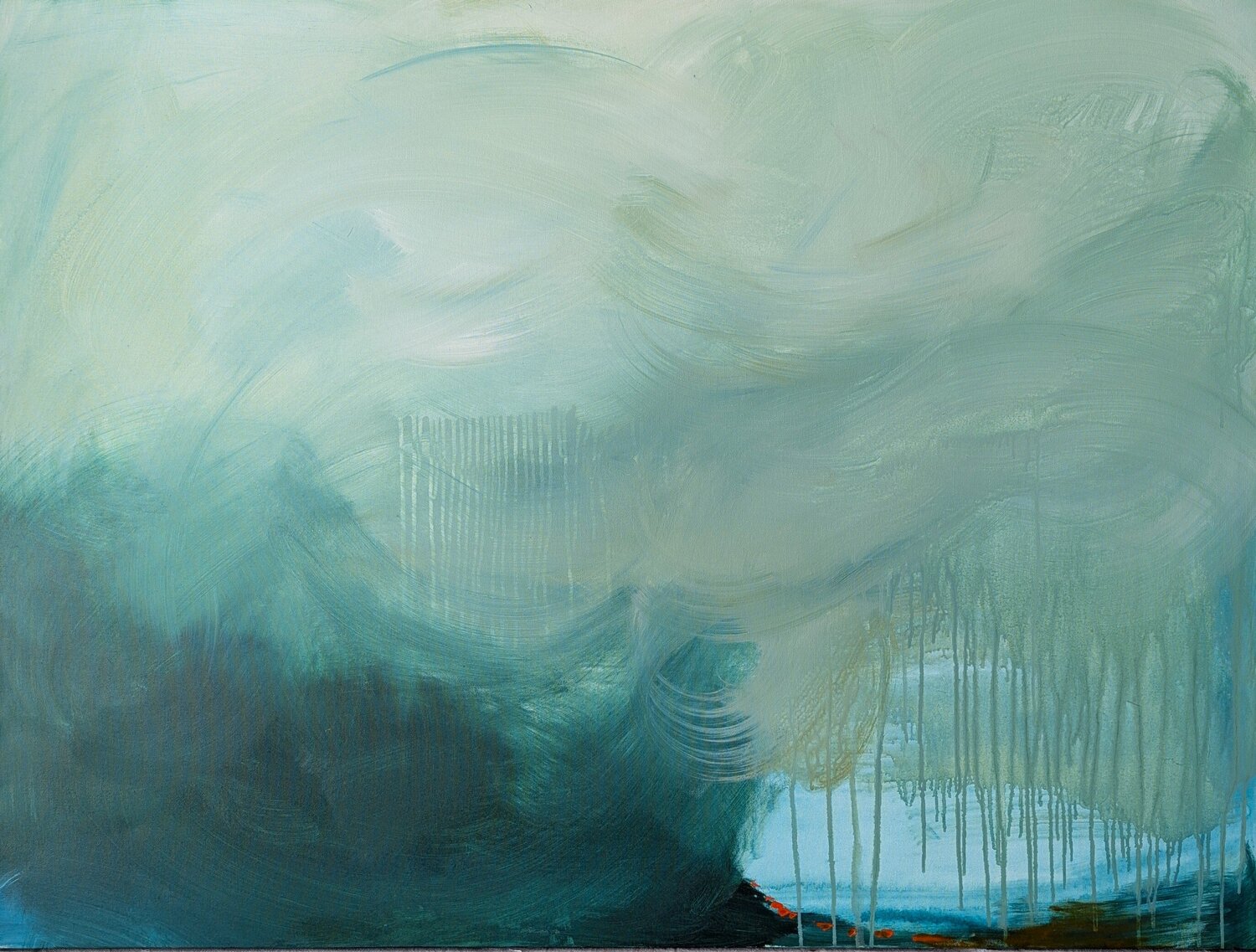 Finding Stillness Margaret Lipsey Original painting for sale