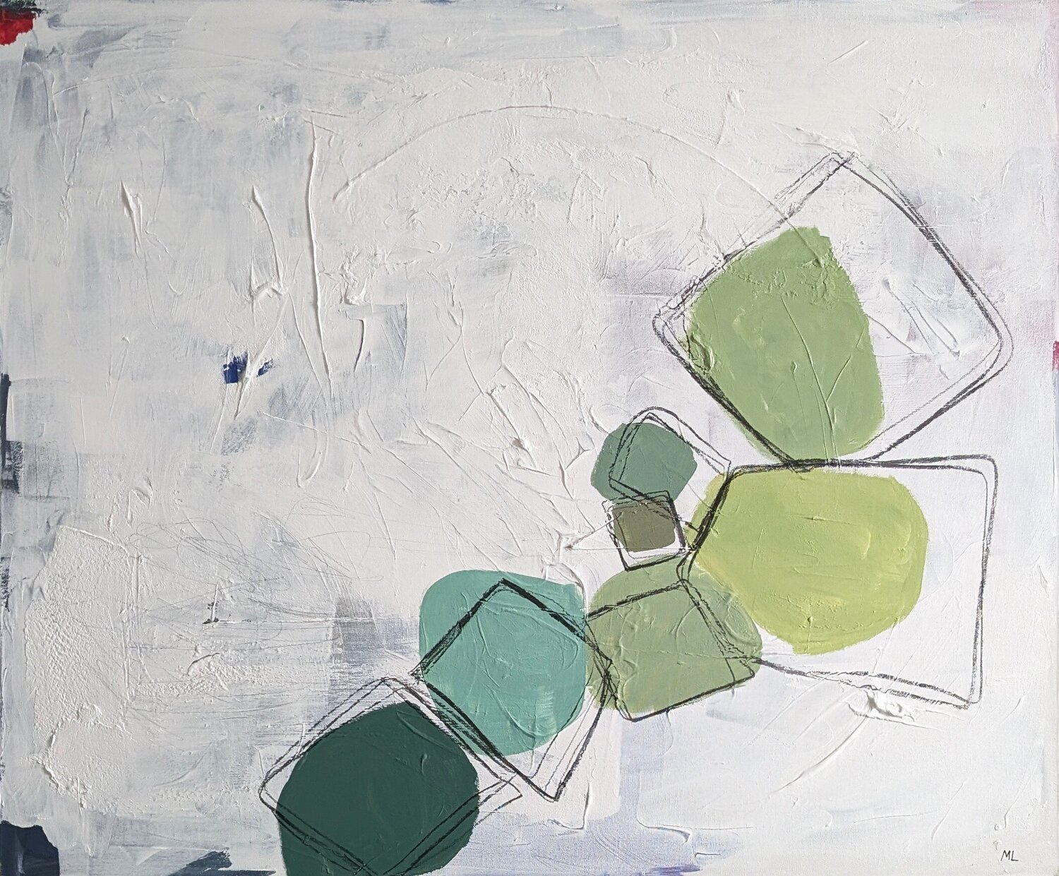 There's No Such Thing As The Life You Are Supposed to Have Margaret Lipsey Original painting for sale