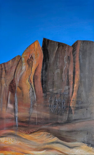 The Grampians by Anja Gienger, Painting for Sale on Select