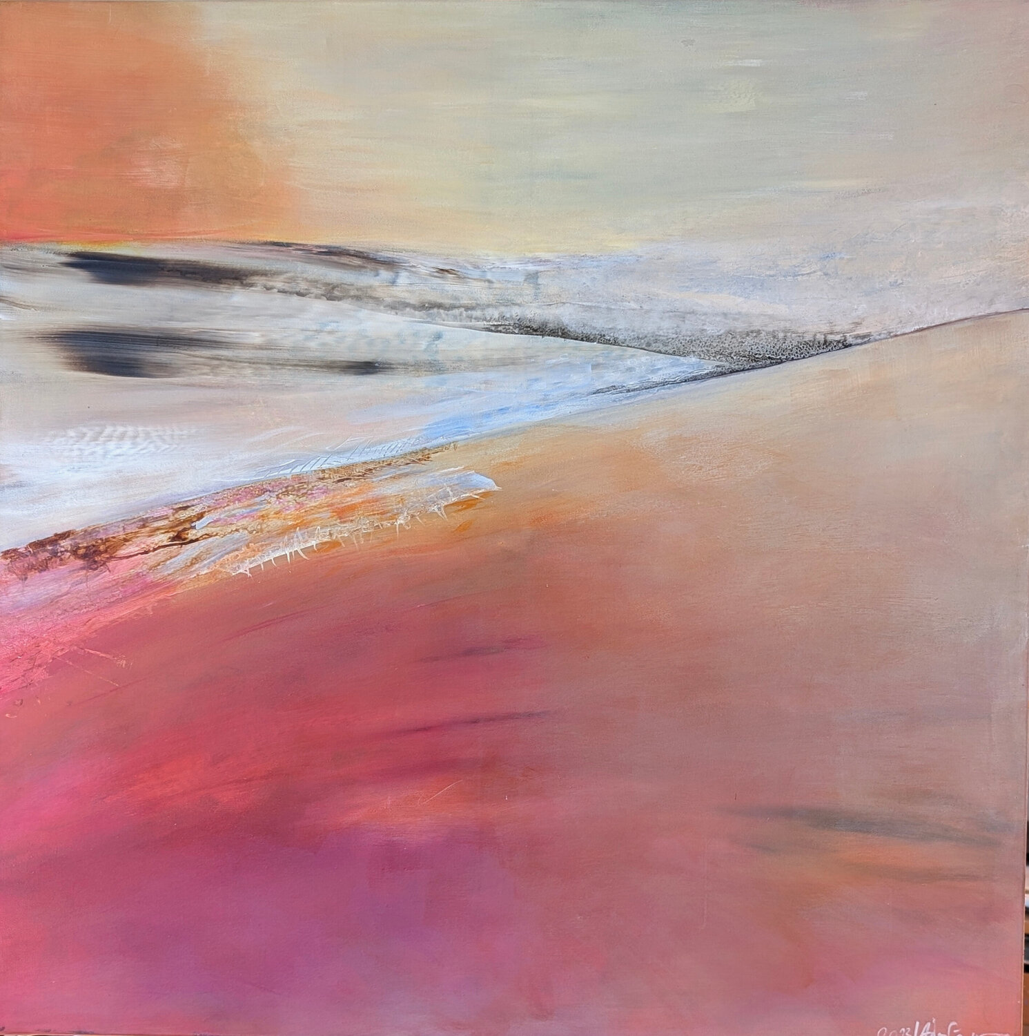 Seacliff, SA Anja Gienger Original painting for sale