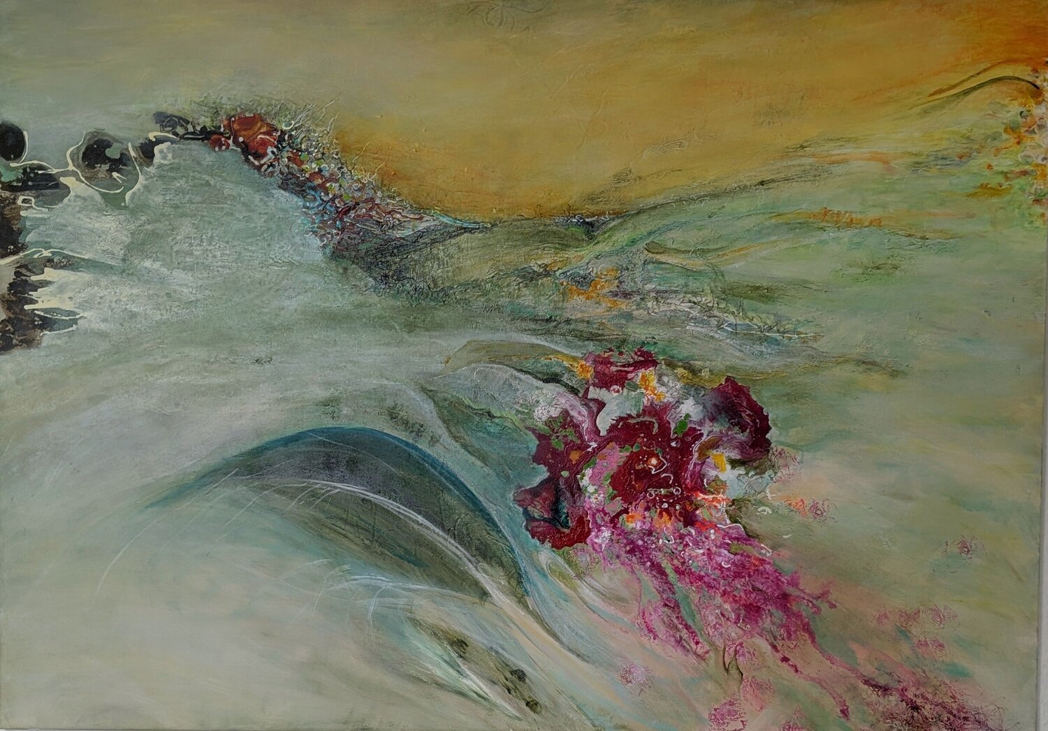 Adelaide hills Anja Gienger Original painting for sale