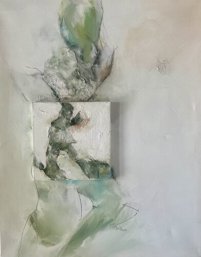 Bild im Bild by Anni Salewski, Painting for Sale on Select