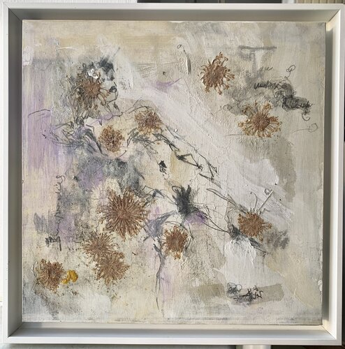 Blumenparadies I by Anni Salewski, Painting for Sale on Select