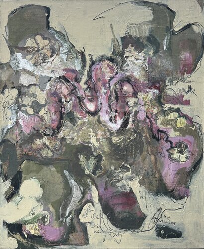 Elchklee by Anni Salewski, Painting for Sale on Select