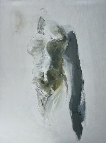 Schattenakt by Anni Salewski, Painting for Sale on Select