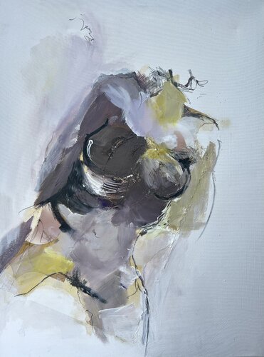 Frauenakt by Anni Salewski, Painting for Sale on Select