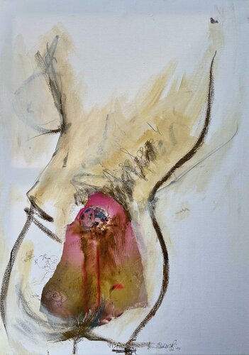 Tattoo II by Anni Salewski, Painting for Sale on Select