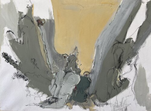 Die Prophezeiung by Anni Salewski, Painting for Sale on Select