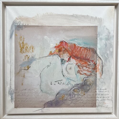 Teil der Lösung by Anni Salewski, Painting for Sale on Select