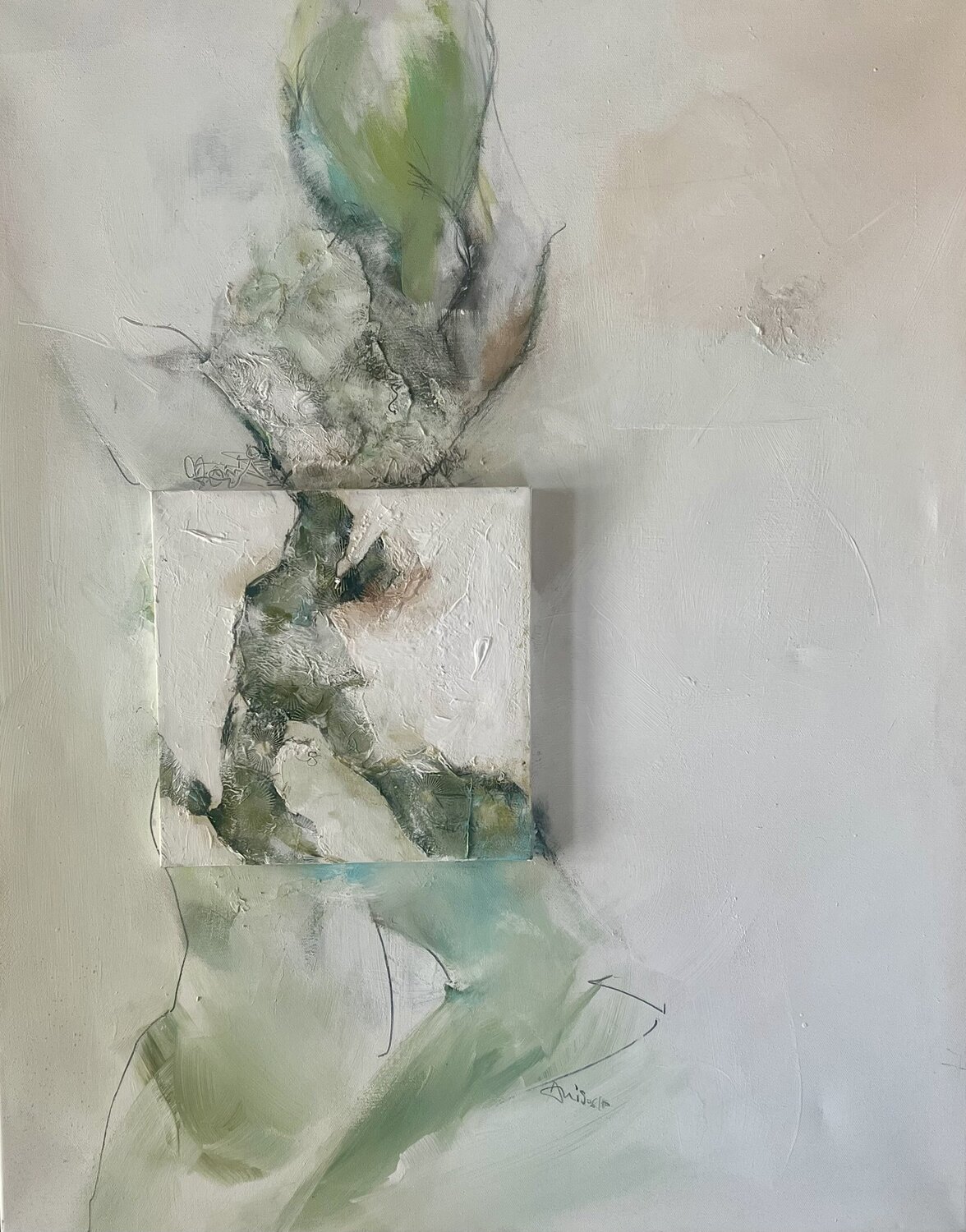 Bild im Bild Anni Salewski Original painting for sale