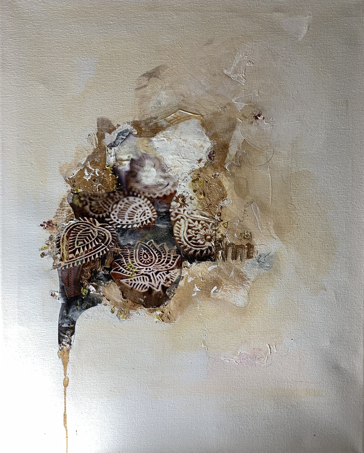 An' Anara Frequenz Anni Salewski Original painting for sale