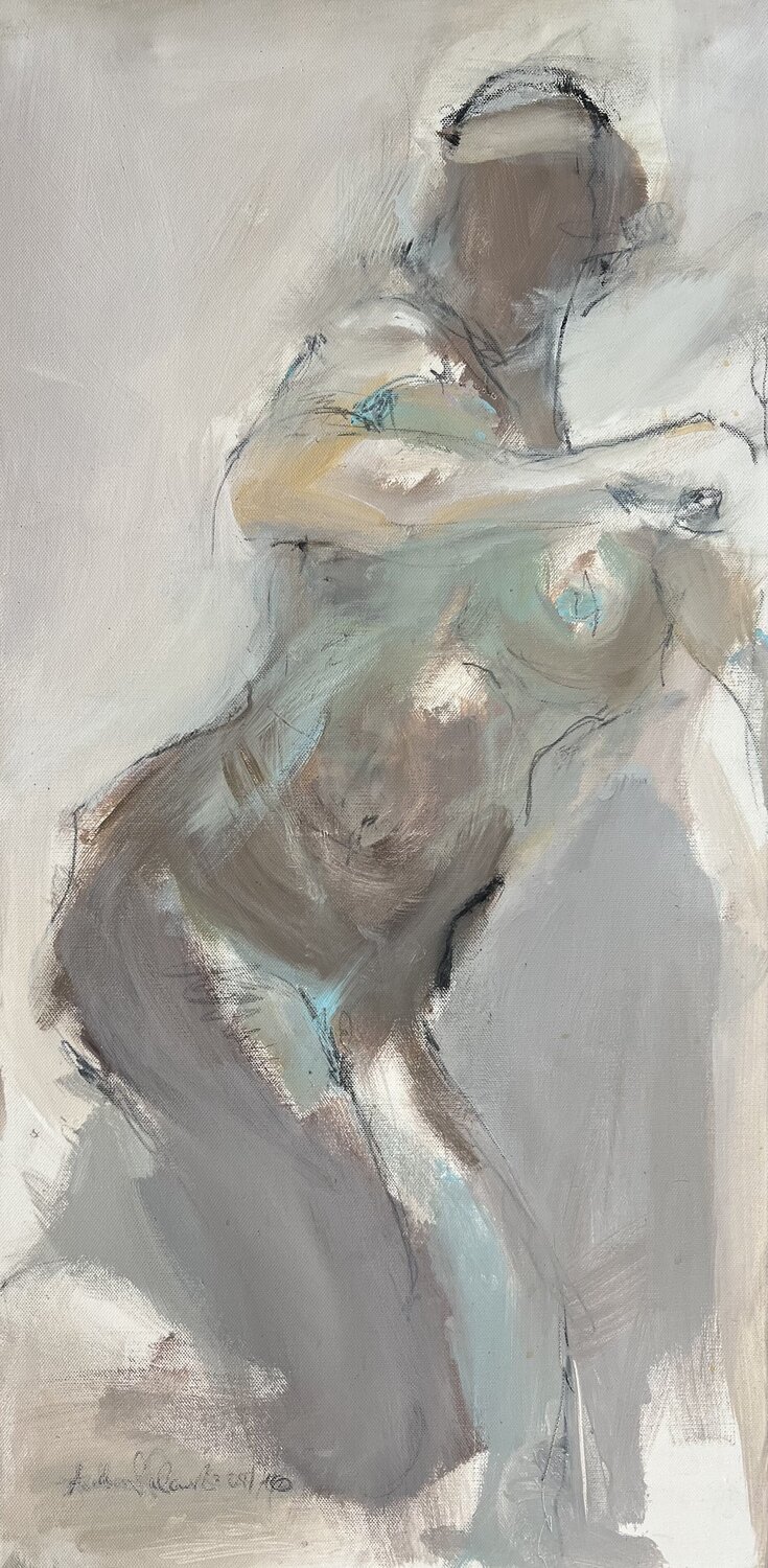 Akt Anni Salewski Original painting for sale