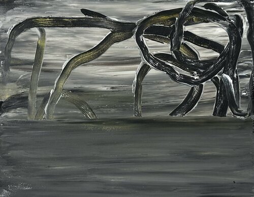 Watch me 3 by Elad Eisenstein, Painting for Sale on Select