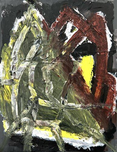 WINTER fingerprints 2 by Elad Eisenstein, Painting for Sale on Select