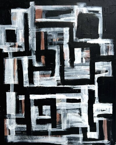 Tell me Fitz - Yard series 1 by Elad Eisenstein, Painting for Sale on Select