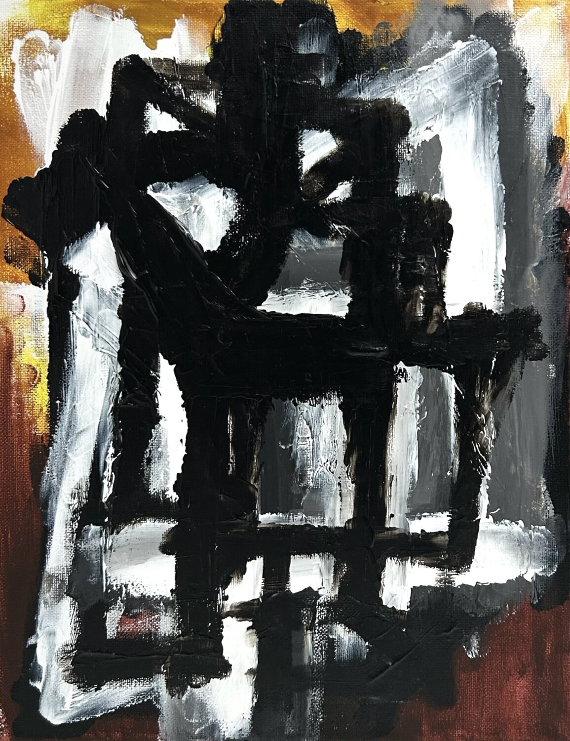 WINTER sketches 7 Elad Eisenstein Original painting for sale