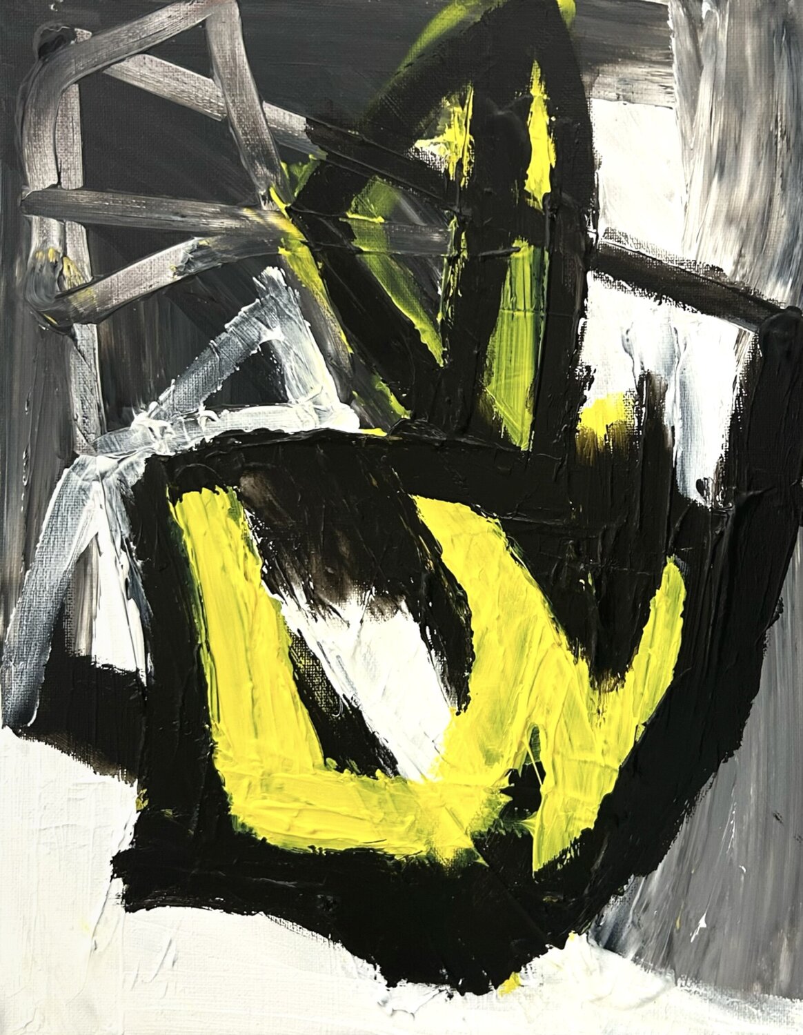 WINTER fingerprints 5 Elad Eisenstein Original painting for sale